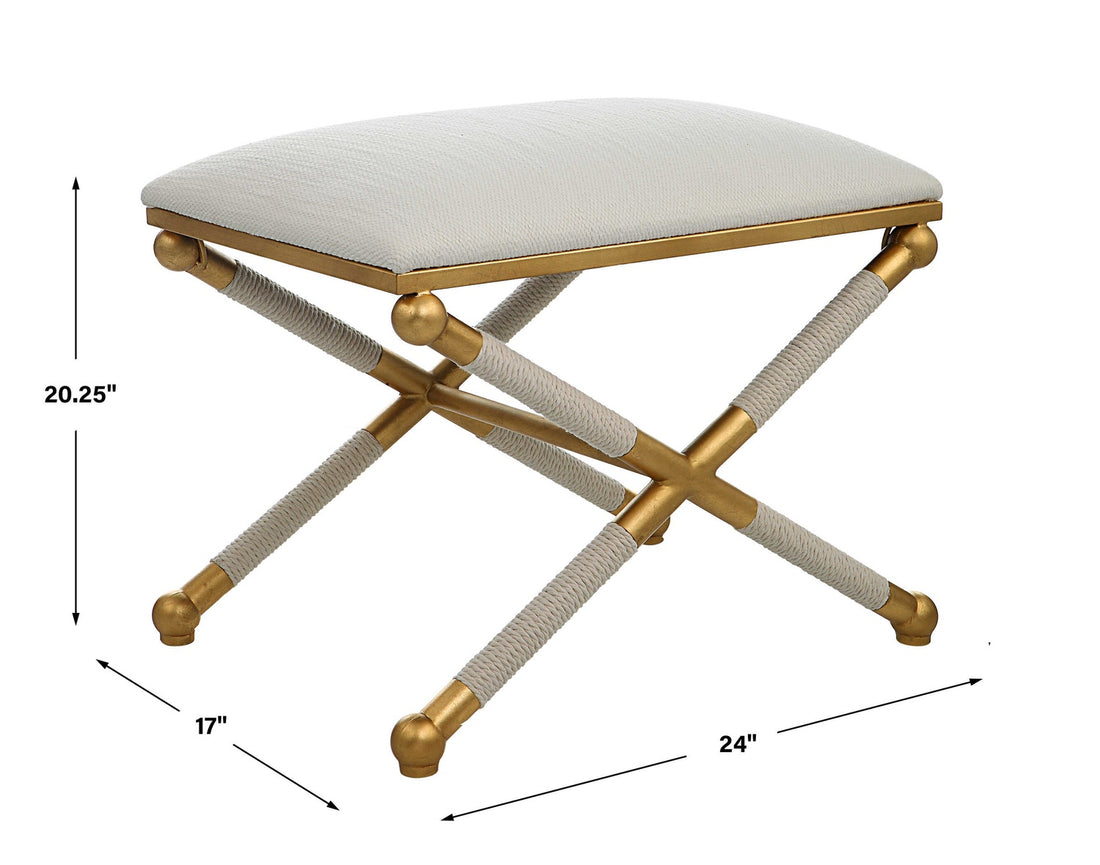 UTTERMOST Socialite Bench - Benches, Ottoman, Stools