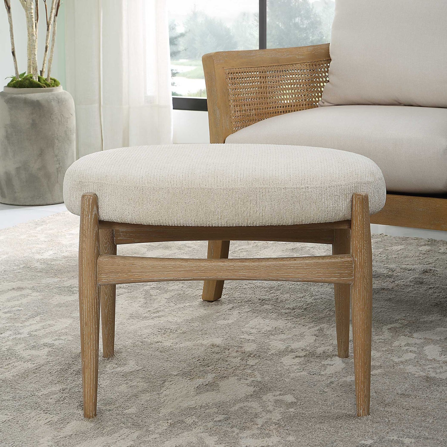 UTTERMOST Acrobat Bench - Benches, Ottoman, Stools