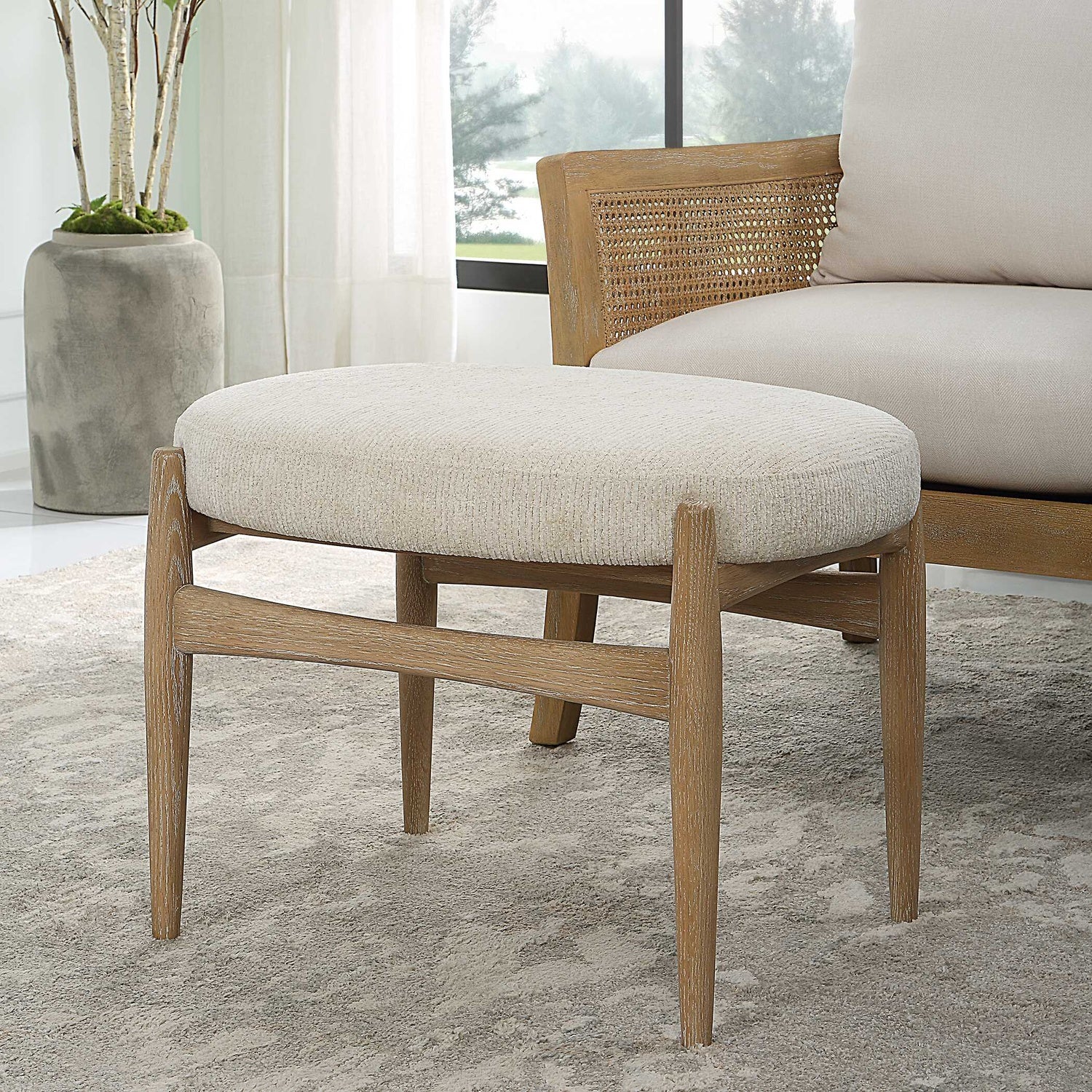 UTTERMOST ACROBAT BENCH - Benches, Ottoman, Stools