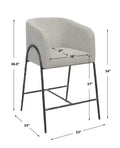 UTTERMOST JACOBSEN COUNTER STOOL - Benches, Ottoman, Stools