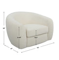 UTTERMOST CAPRA ART DECO SWIVEL CHAIR - Lounge