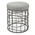 UTTERMOST CARNIVAL ACCENT STOOL - Benches, Ottoman, Stools