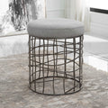 UTTERMOST CARNIVAL ACCENT STOOL - Benches, Ottoman, Stools