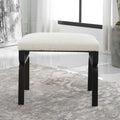UTTERMOST DIVERGE SHEARLING BENCH - Benches, Ottoman, Stools