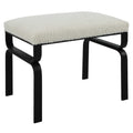 UTTERMOST DIVERGE SHEARLING BENCH - Benches, Ottoman, Stools