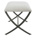 UTTERMOST Brisby Fabric Bench - Benches, Ottoman, Stools