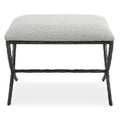 UTTERMOST BRISBY FABRIC BENCH - Benches, Ottoman, Stools