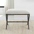 UTTERMOST Brisby Fabric Bench - Benches, Ottoman, Stools