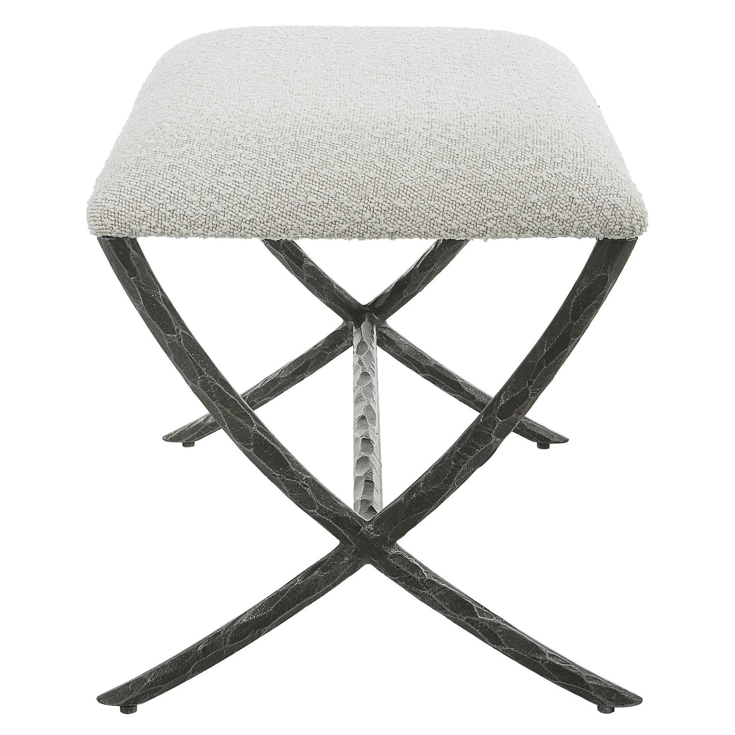 UTTERMOST BRISBY FABRIC BENCH - Benches, Ottoman, Stools