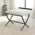UTTERMOST Brisby Fabric Bench - Benches, Ottoman, Stools