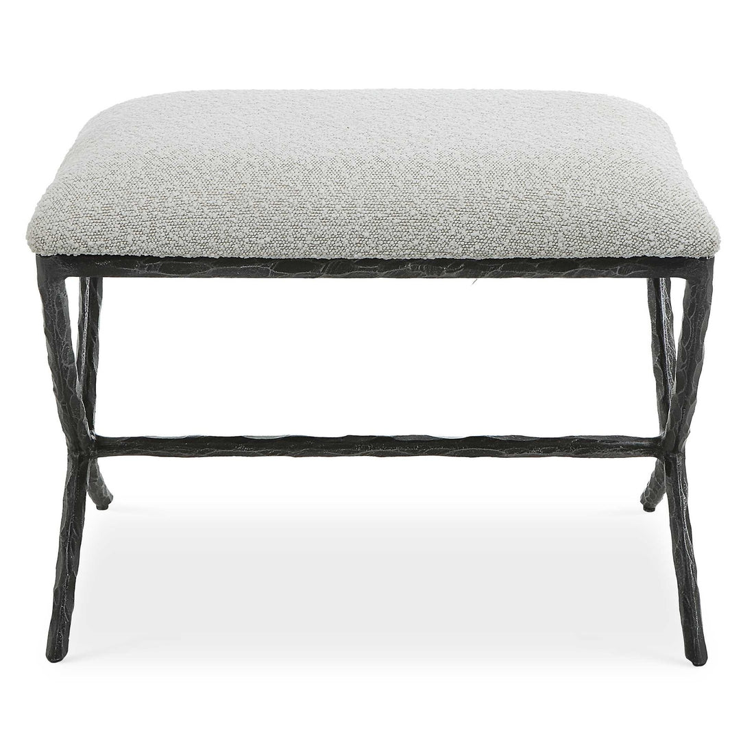 UTTERMOST Brisby Fabric Bench - Benches, Ottoman, Stools