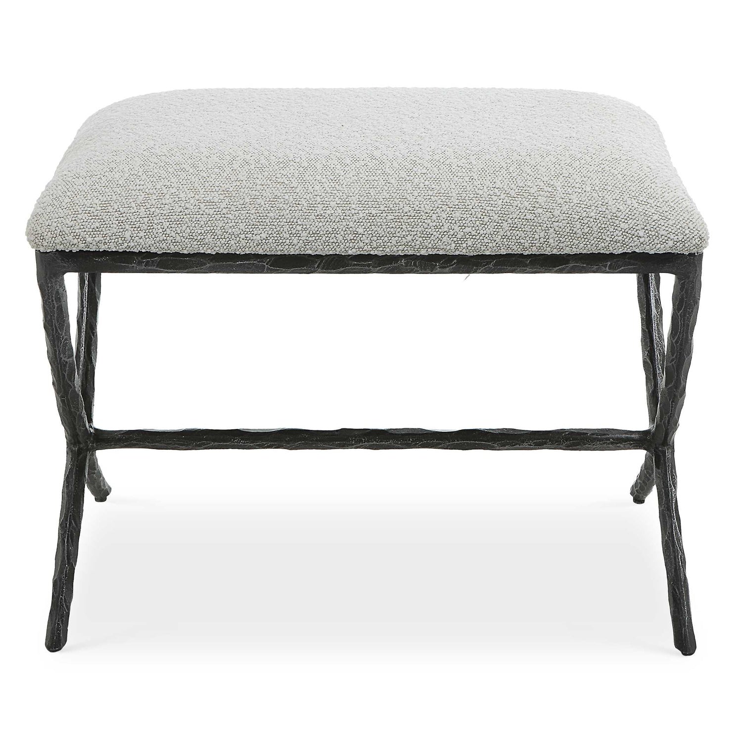 UTTERMOST Brisby Fabric Bench - Benches, Ottoman, Stools