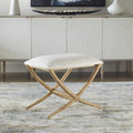 UTTERMOST EXPEDITION FABRIC BENCH - Benches, Ottoman, Stools