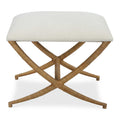 UTTERMOST EXPEDITION FABRIC BENCH - Benches, Ottoman, Stools