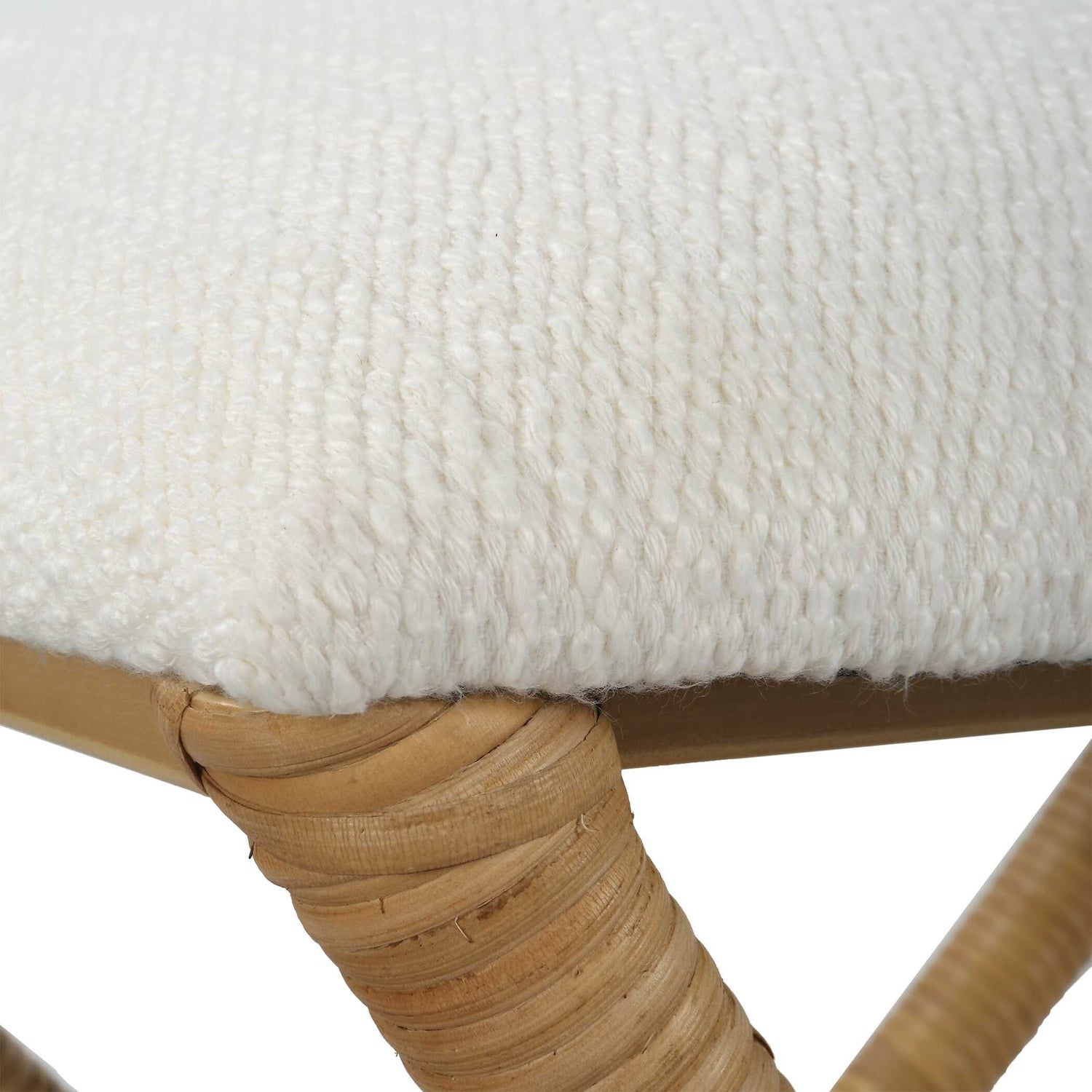 UTTERMOST EXPEDITION FABRIC BENCH - Benches, Ottoman, Stools