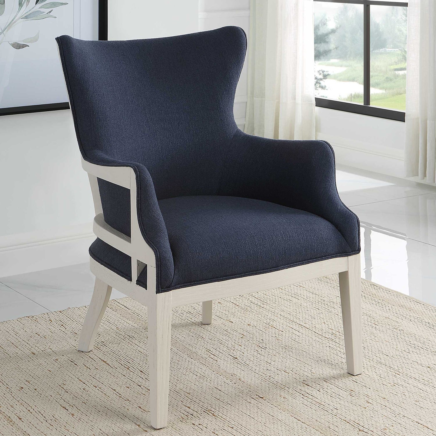UTTERMOST Gordonston Fabric Accent Chair - Lounge
