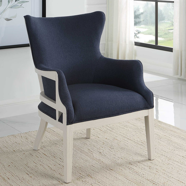 UTTERMOST GORDONSTON FABRIC ACCENT CHAIR - Lounge