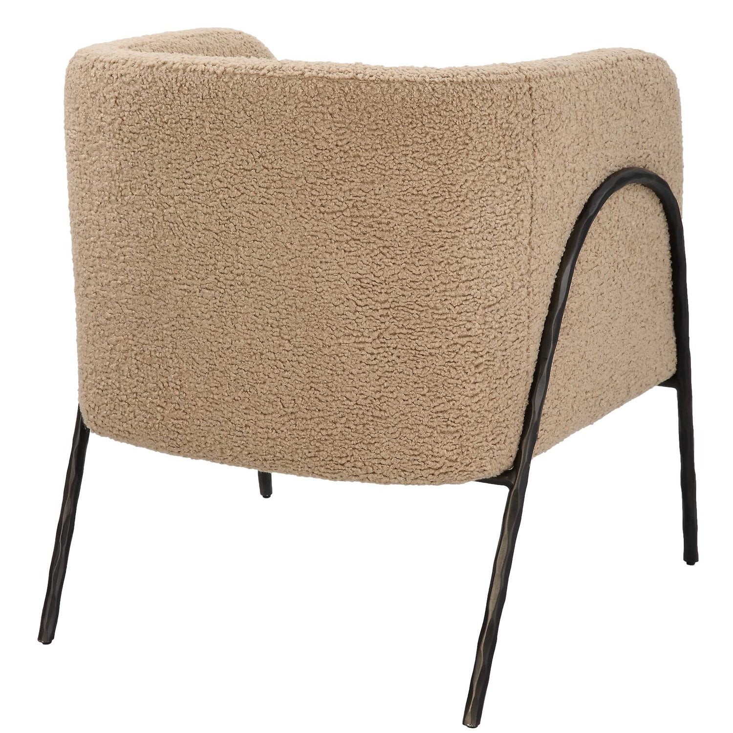 UTTERMOST JACOBSEN SHEARLING BARREL CHAIR - Lounge