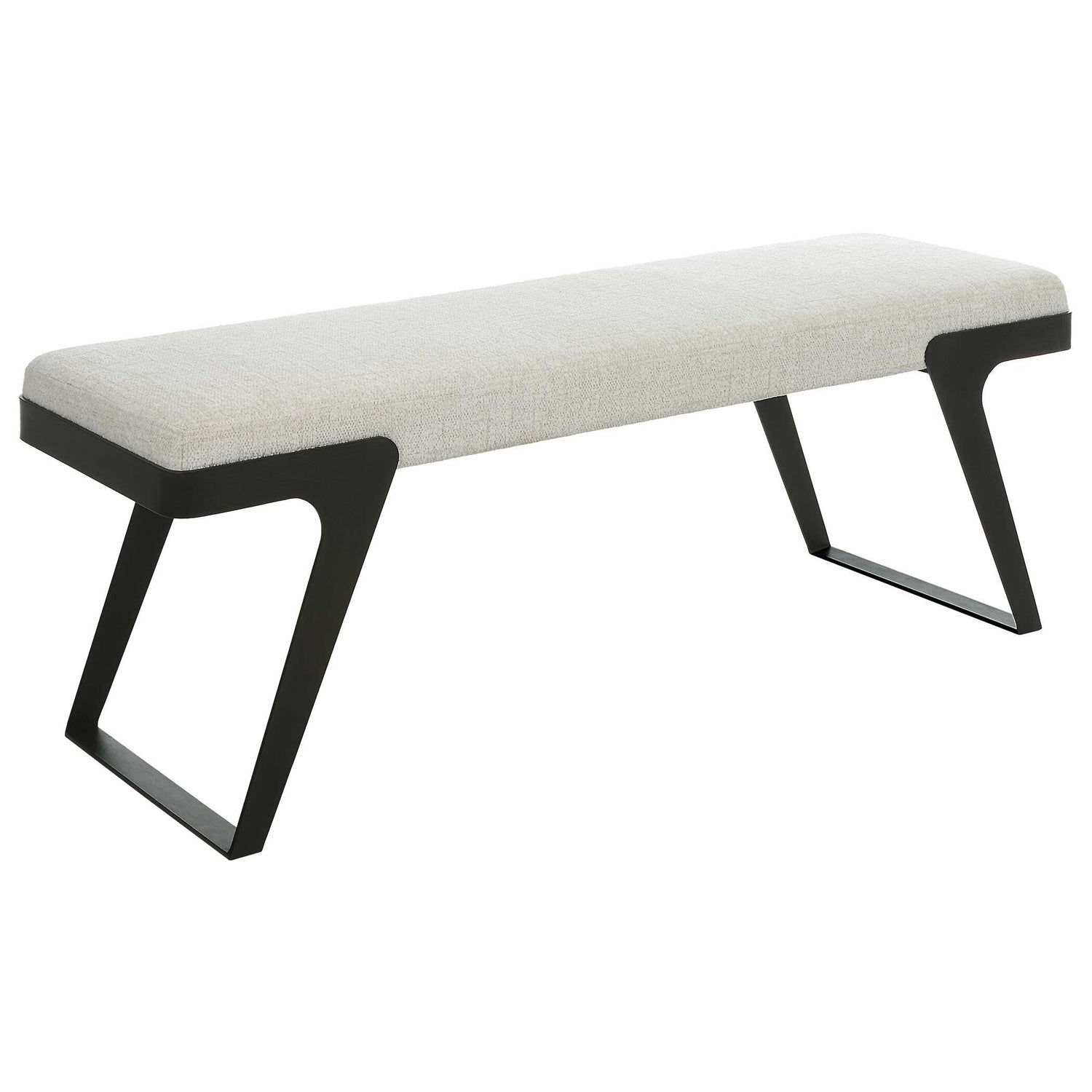 UTTERMOST Hover Modern Bench - Benches, Ottoman, Stools
