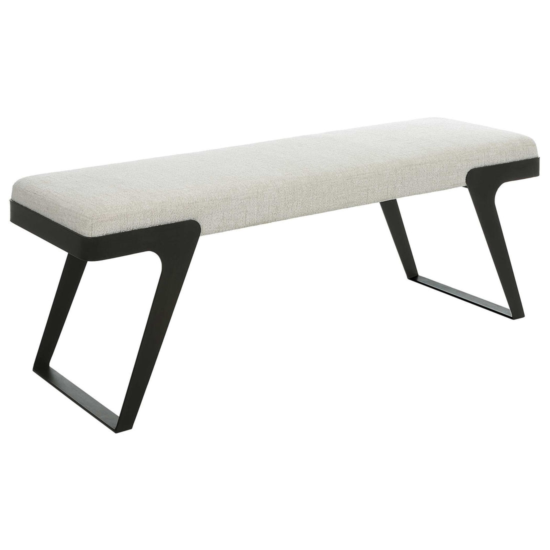 UTTERMOST Hover Modern Bench - Benches, Ottoman, Stools