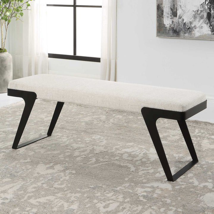 UTTERMOST HOVER MODERN BENCH - Benches, Ottoman, Stools