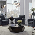 UTTERMOST TEDDY SLATE ACCENT CHAIR - Lounge