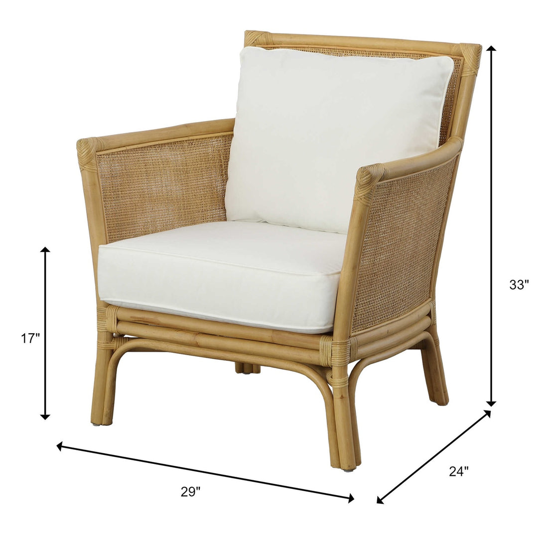 UTTERMOST Pacific Armchair - Lounge