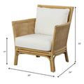 UTTERMOST Pacific Armchair - Lounge