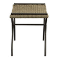 UTTERMOST PLAYA SEAGRASS BENCH - Benches, Ottoman, Stools