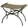 UTTERMOST Playa Seagrass Bench - Benches, Ottoman, Stools