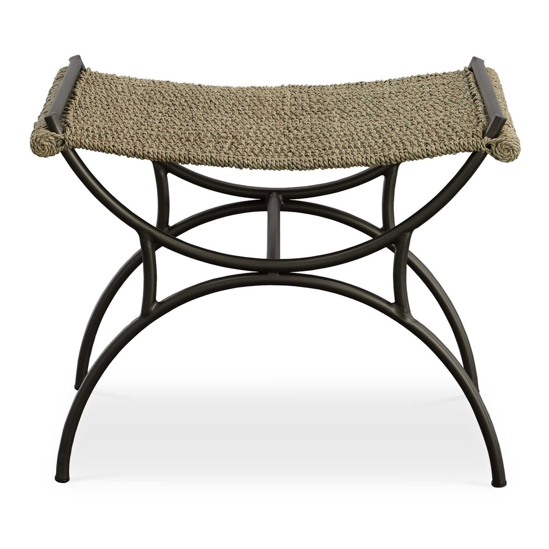 UTTERMOST Playa Seagrass Bench - Benches, Ottoman, Stools