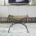 UTTERMOST PLAYA SEAGRASS BENCH - Benches, Ottoman, Stools