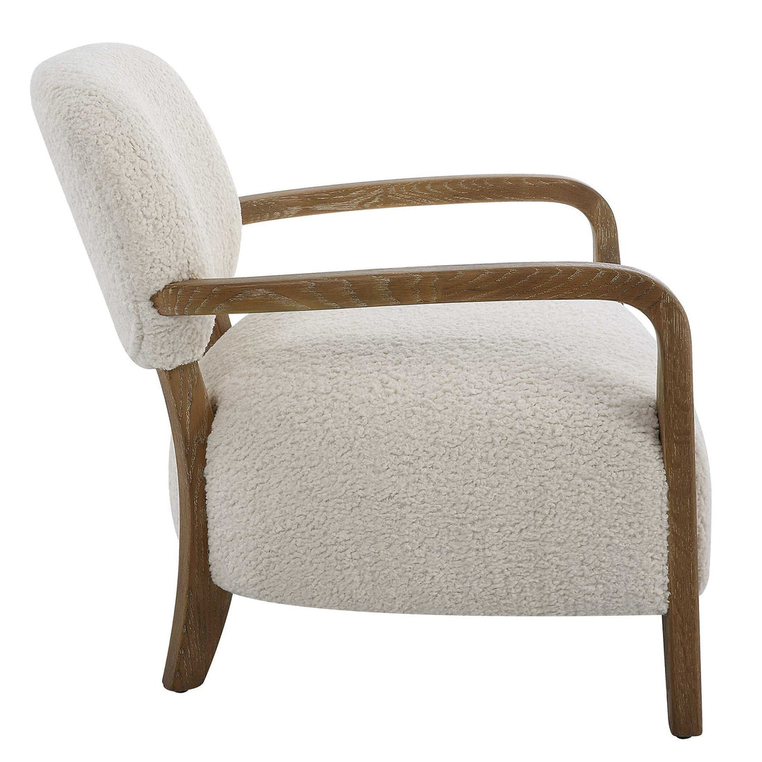UTTERMOST Telluride Shearling Accent Chair - Lounge
