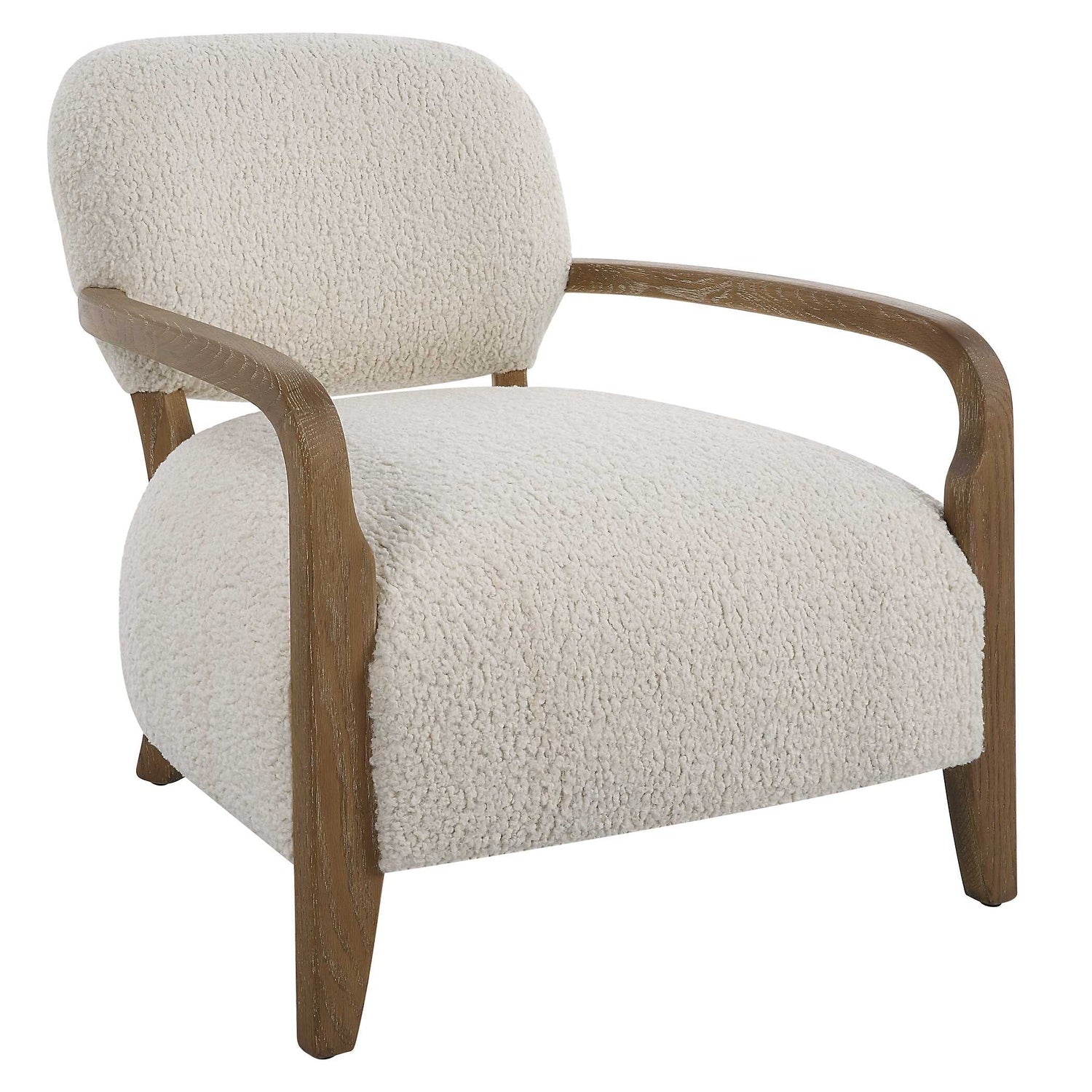 UTTERMOST Telluride Shearling Accent Chair - Lounge