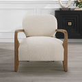 UTTERMOST Telluride Shearling Accent Chair - Lounge