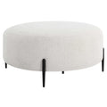 UTTERMOST ARLES PLUSH OTTOMAN - Benches, Ottoman, Stools