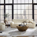 UTTERMOST ABIDE ROUNDED SHEEPSKIN SOFA - Sofa