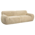 UTTERMOST Abide Rounded Sheepskin Sofa - Sofa