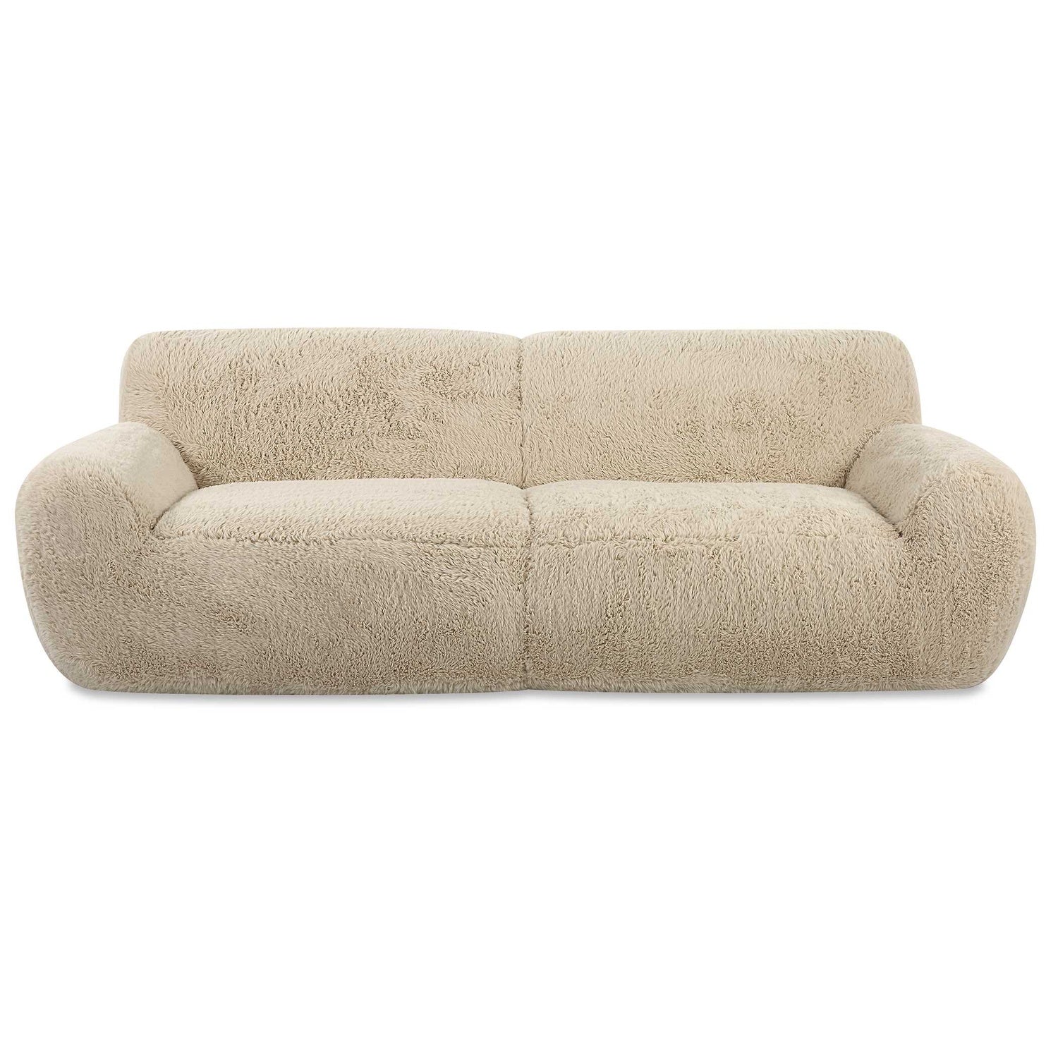 UTTERMOST ABIDE ROUNDED SHEEPSKIN SOFA - Sofa