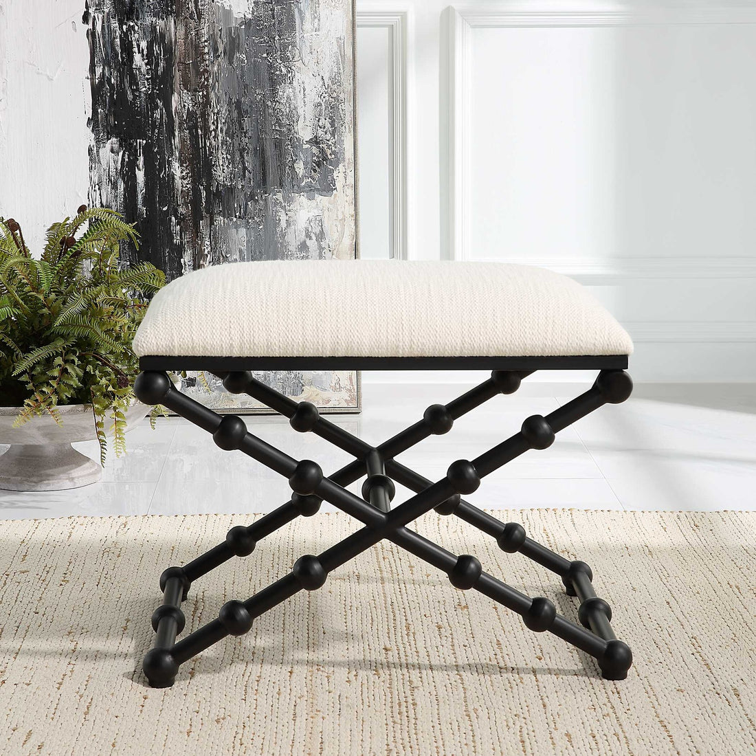 UTTERMOST Drops Bench - Benches, Ottoman, Stools