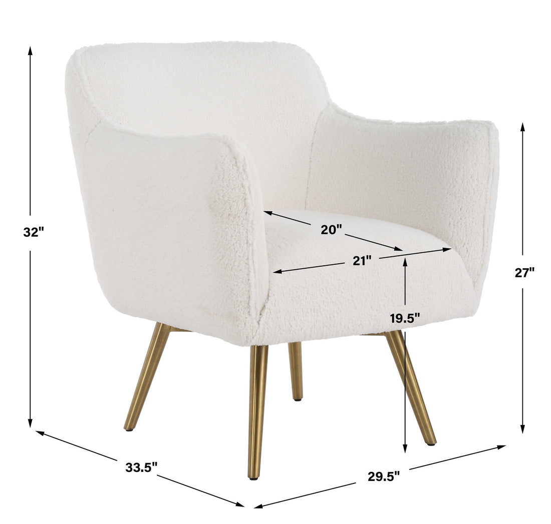 UTTERMOST Oasis Swivel Chair - Lounge