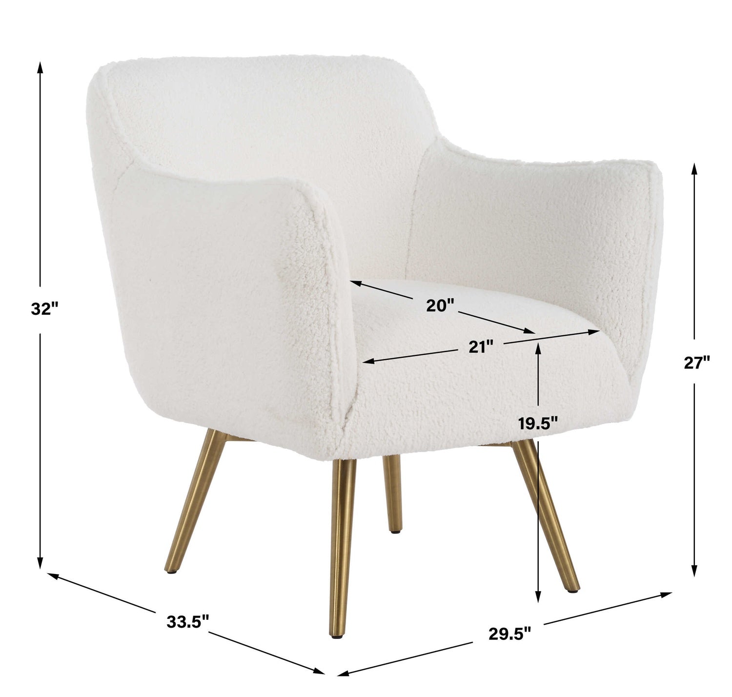 UTTERMOST Oasis Swivel Chair - Lounge