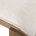 UTTERMOST Wedged Fabric Bench - Benches, Ottoman, Stools