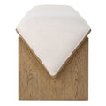 UTTERMOST WEDGED FABRIC BENCH - Benches, Ottoman, Stools