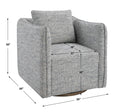 UTTERMOST CORBEN SWIVEL CHAIR - Lounge