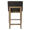 UTTERMOST Klemens Chocolate Counter Stool - Benches, Ottoman, Stools