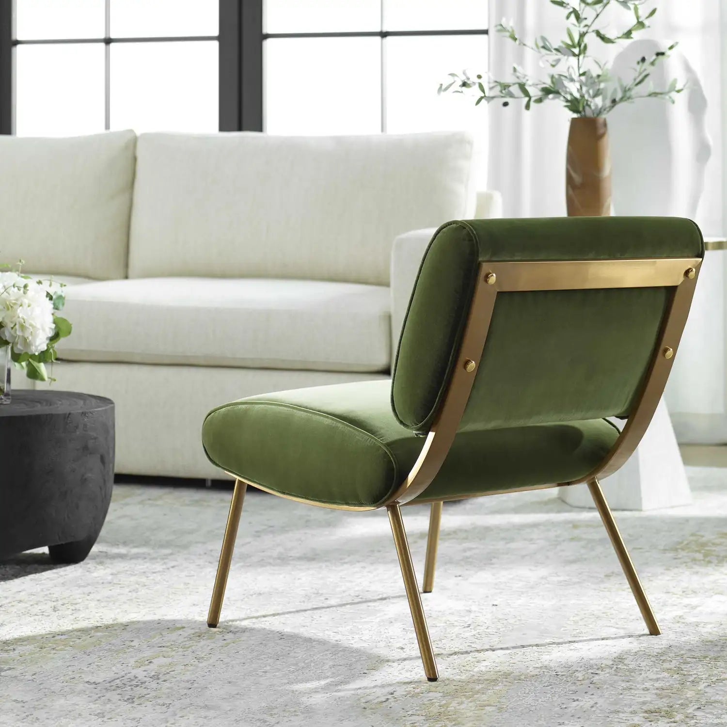 UTTERMOST Knoll Mid-Century Accent Chair - Lounge
