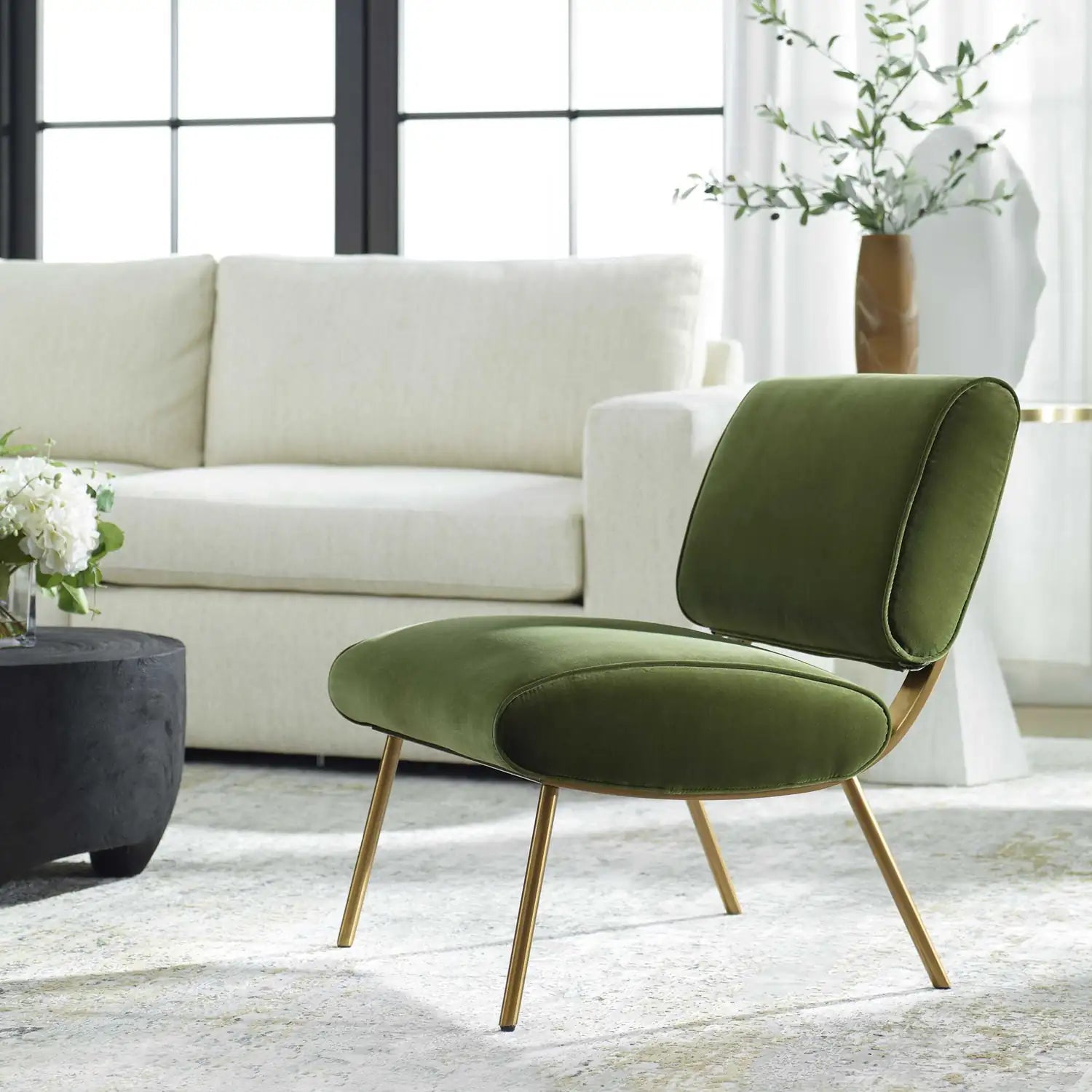 UTTERMOST Knoll Mid-Century Accent Chair - Lounge