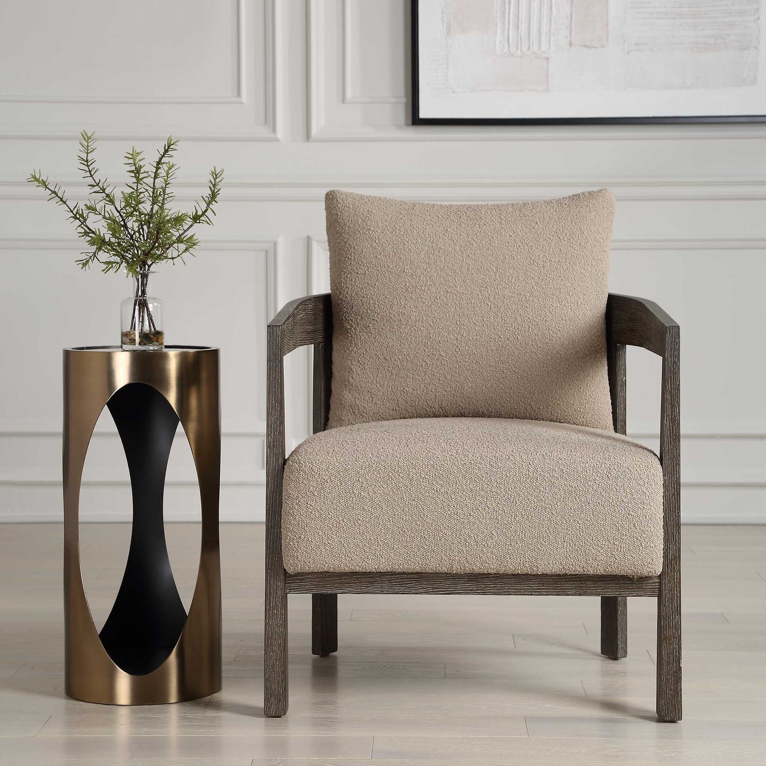 UTTERMOST Sienna Fabric Accent Chair - Lounge