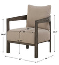 UTTERMOST Sienna Fabric Accent Chair - Lounge